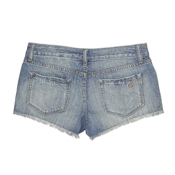 AMERICAN RAG CIE DENIM CROCHET SHORTS - Picture 2 of 4